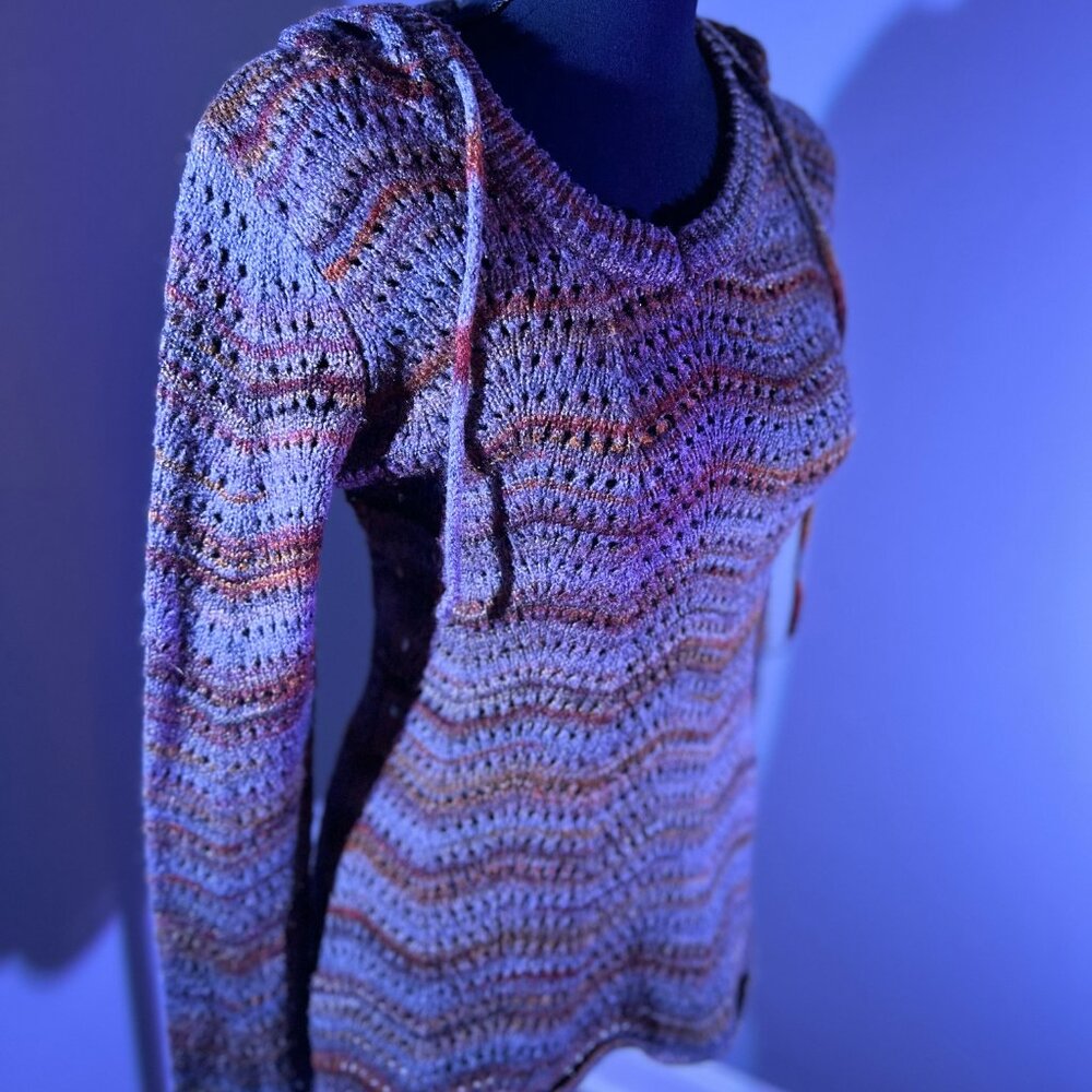 Royal Robbins Sophia Hoodie Zig Zag Sweater